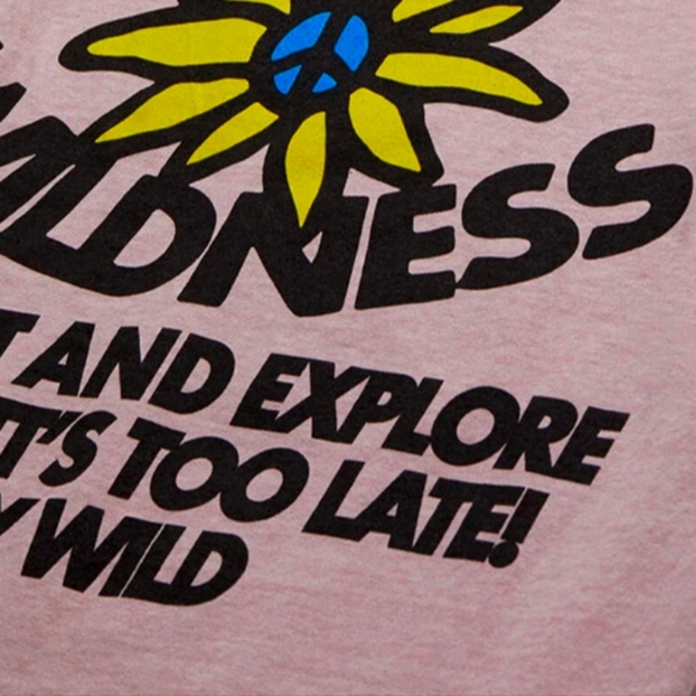 Wilderness Vintage SS T-Shirt,Various(M&L), Pink - Picture 4 of 5